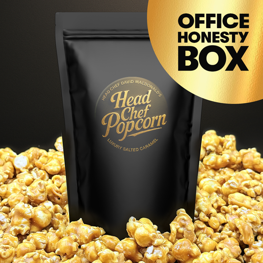OFFICE HONESTY BOX - Ultra Gourmet Salted Caramel Popcorn - Standard Bag 100g