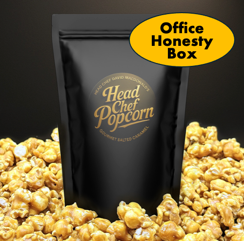 OFFICE HONESTY BOX - Ultra Gourmet Salted Caramel Popcorn - Standard Bag 100g